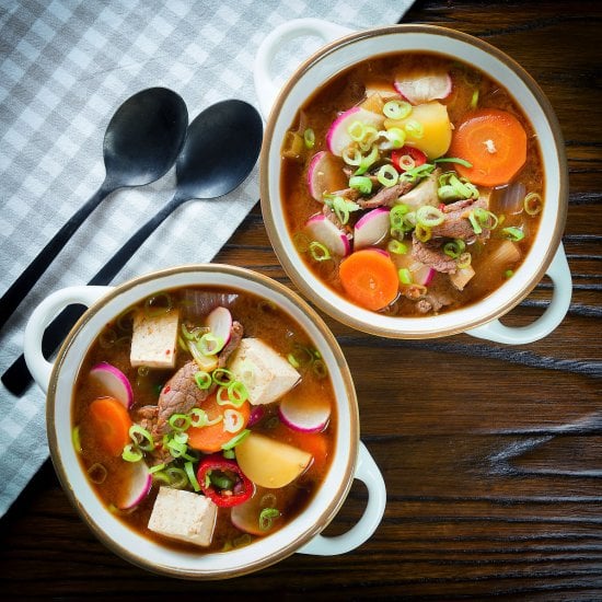 Doenjang Jjigae – Korean Beef Stew