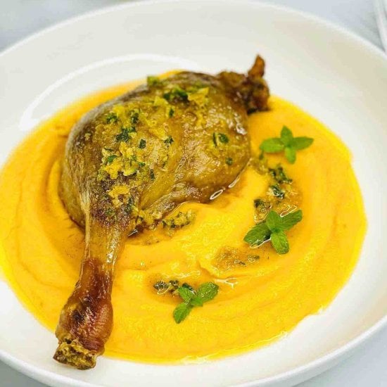 Roasted Duck with Butternut Squash