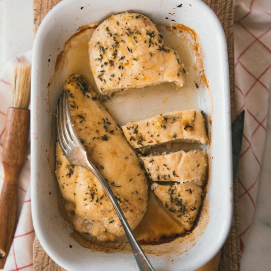 Juicy Baked Chicken Breast recipe