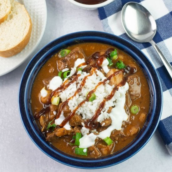Crock Pot Pulled Pork Chili