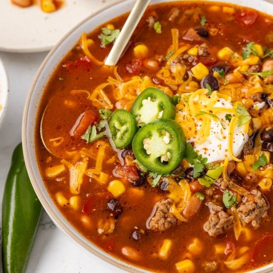 Crockpot Taco Soup