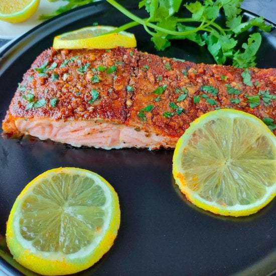 Easy Baked Mediterranean Salmon