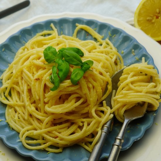 Zesty & Creamy Lemon Butter Pasta