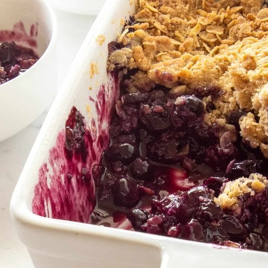 Blueberry Crisp Recipe