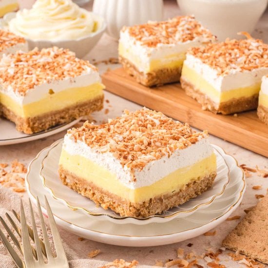 Coconut Cream Bars