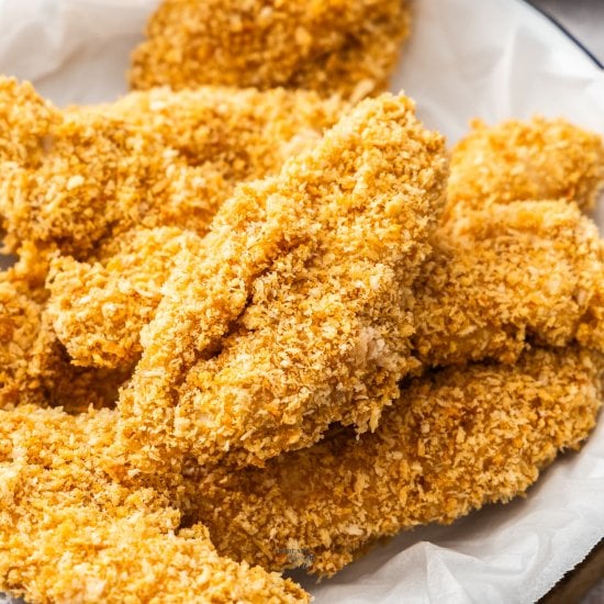 Crunchy Chicken Tenders Recipe