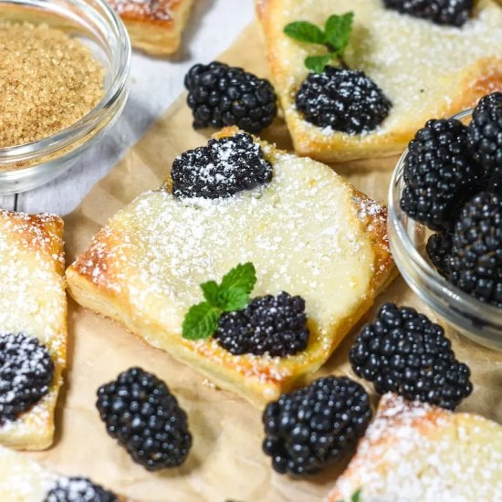 Blackberry Cream Cheese Pastries