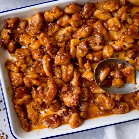 Baked Honey Garlic Chicken