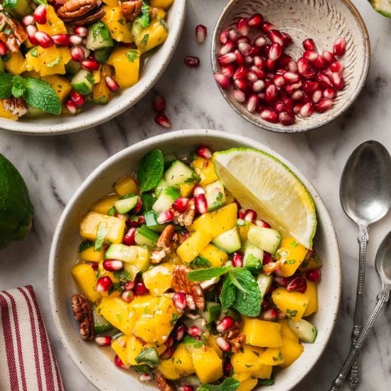 Cucumber Mango Salad