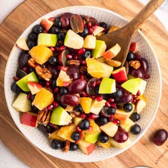 Fresh Fall Fruit Salad