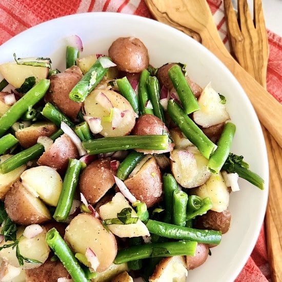 Italian Green Bean Potato Salad