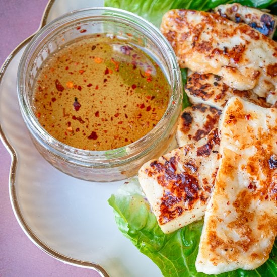 Hot Honey Halloumi