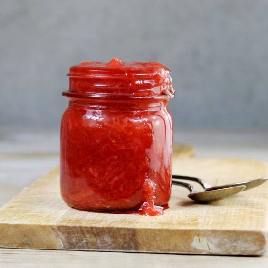 Strawberry Rhubarb Sauce