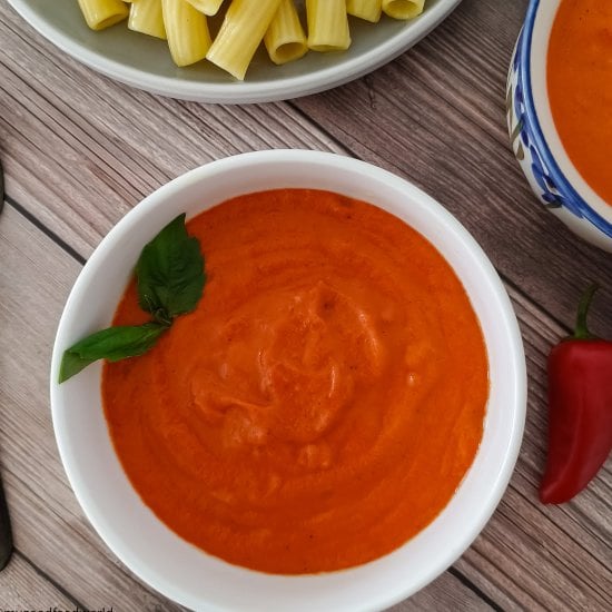 Roasted Red Pepper Sauce