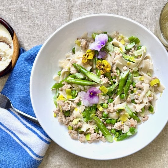 Turkey Pasta Primavera