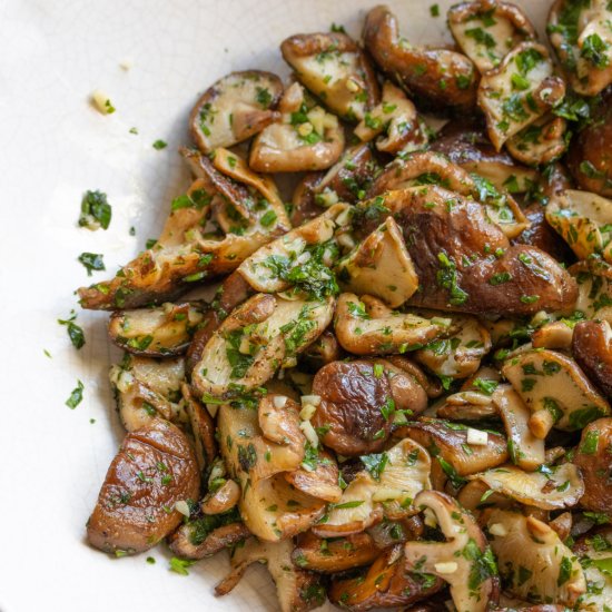 Garlic Mushrooms