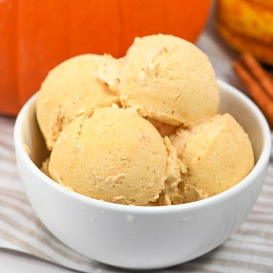 Keto Pumpkin Ice Cream