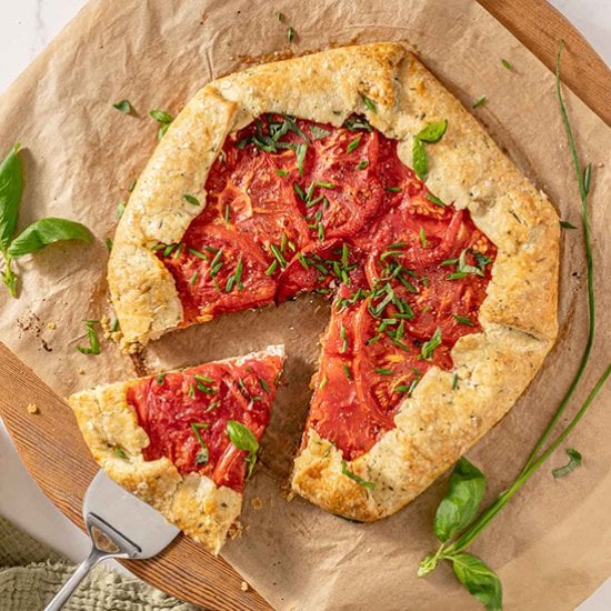 Heirloom Tomato Galette