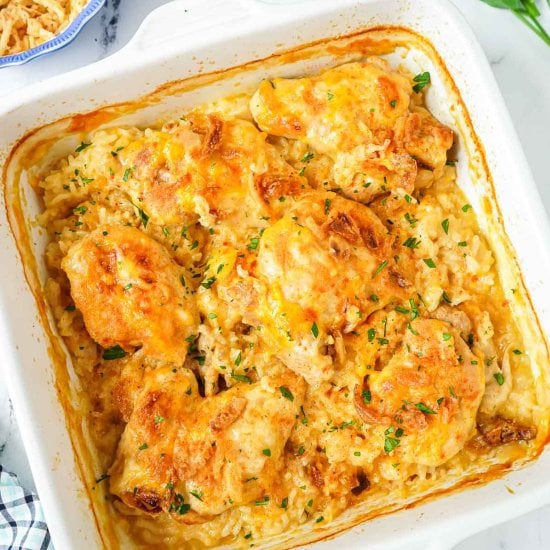 Baked Chicken with Cream of Chicken