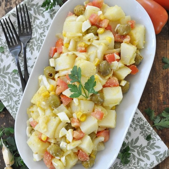 Spanish Country Potato Salad