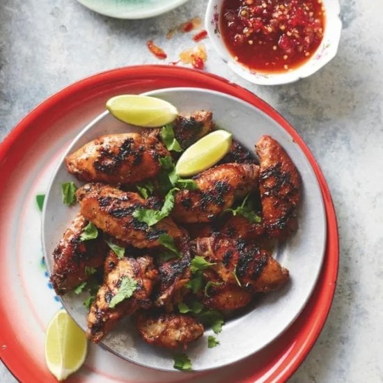 Isaan-Style Grilled Wings