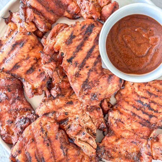 Smoked Chicken Thighs