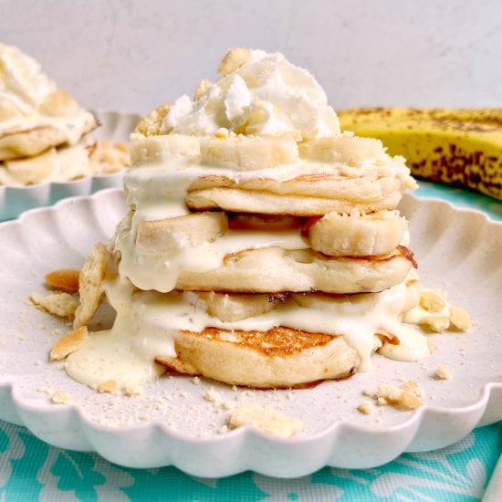 Banana Pudding Pancakes
