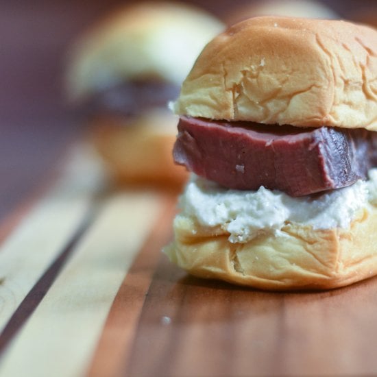 Beef Tenderloin Sliders
