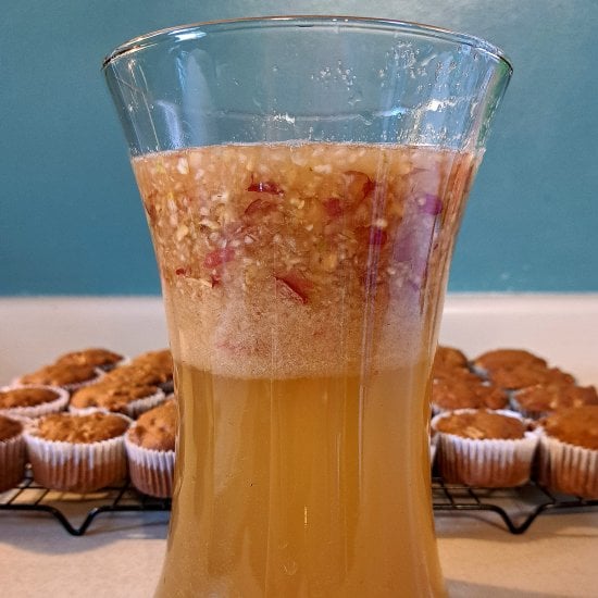 DIY Apple Scrap Vinegar