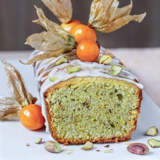 Pistachio and Ricotta Loaf Cake