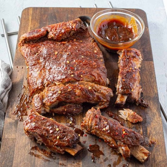 Super Tender Dry Rub Baked Ribs