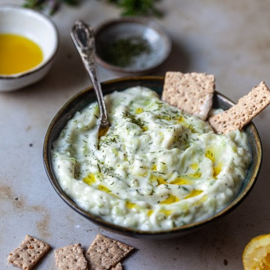 Homemade Vegan Tzatziki