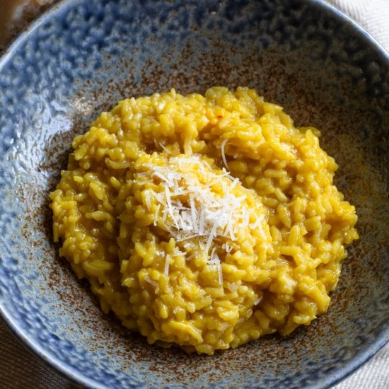 Risotto Milanese – Saffron Risotto