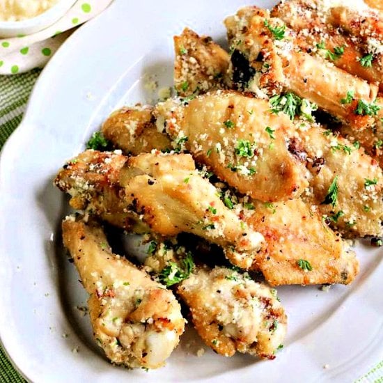 Garlic Parmesan Chicken Wings