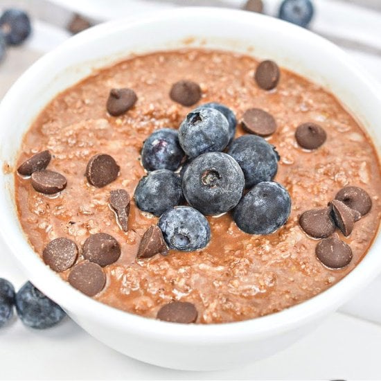 Keto Chocolate Oatmeal