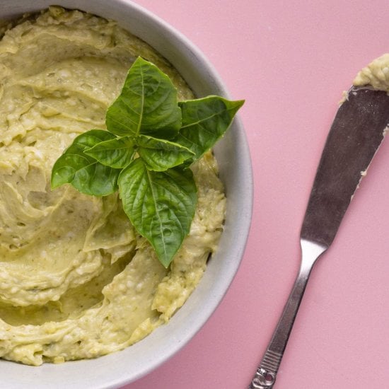 2-Ingredient Pesto Butter