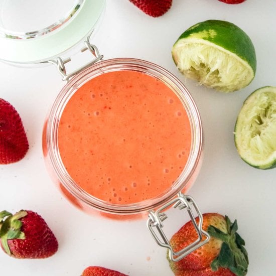 Homemade Strawberry Vinaigrette