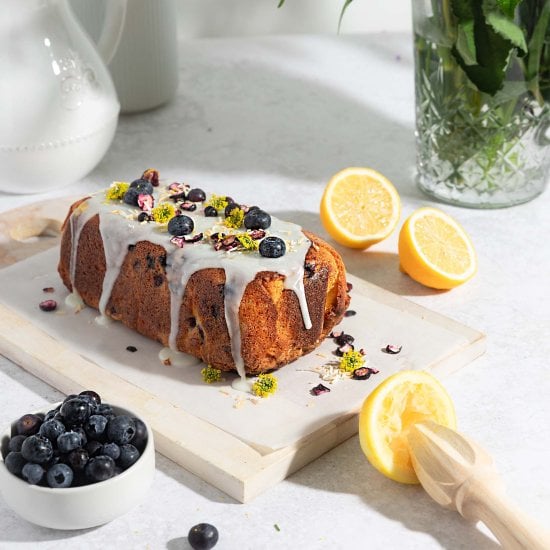 Lemon, Blueberry & Coconut Loaf