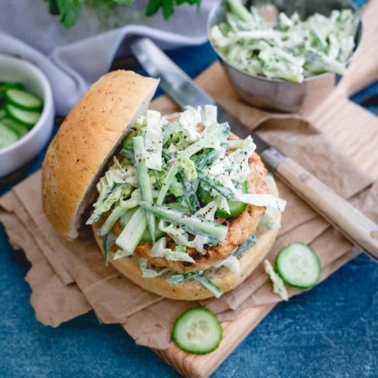 Juicy Chicken Burgers
