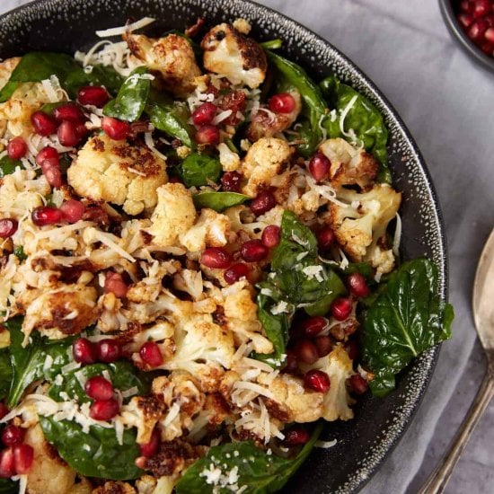 Roasted Cauliflower Salad
