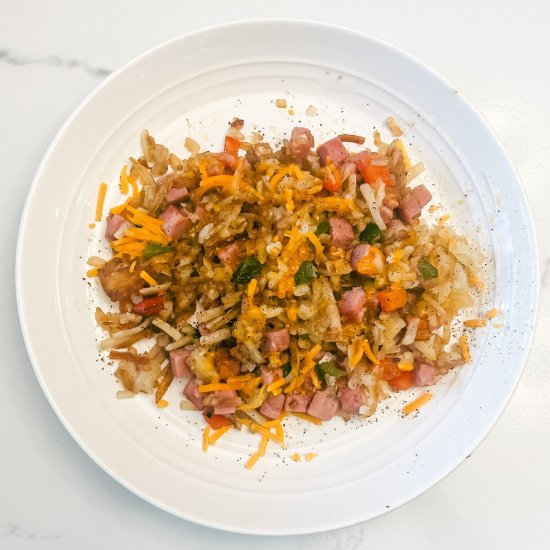 Loaded Hashbrowns