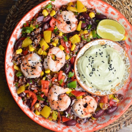 Grilled Shrimp Salad