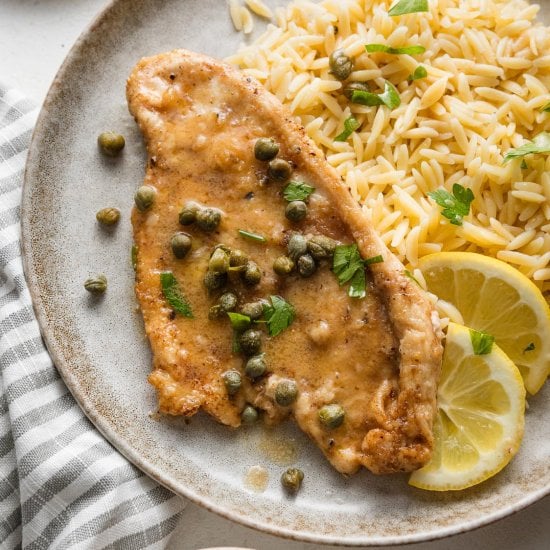 Easy Chicken Piccata