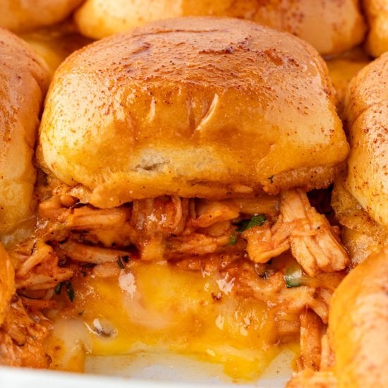 BBQ Chicken Sliders