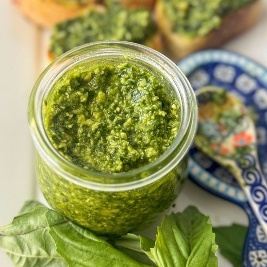 Simple Basil Pesto