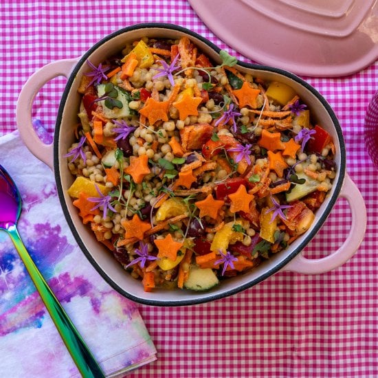 Vegan Summertime Couscous Salad