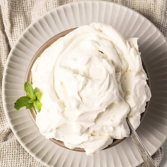 Mascarpone Whipped Cream