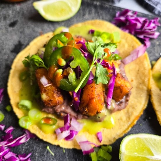 Roasted Tater Tostadas