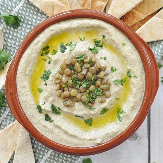 Creamy Lentil Hummus