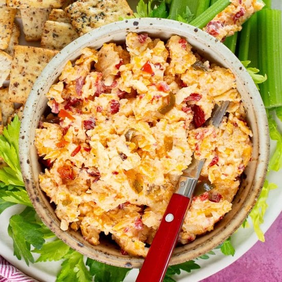 Spicy Pimento Cheese Spread